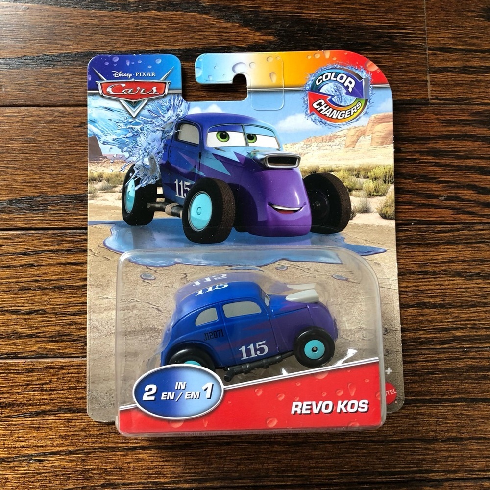 Disney Pixar Cars Color Changers: Revo Kos from Cars on The Road - NEW IN BOX!